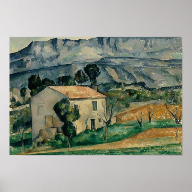 Paul Cezanne - House in Provence Poster (Front)