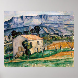 Paul Cezanne - House in Provence Poster