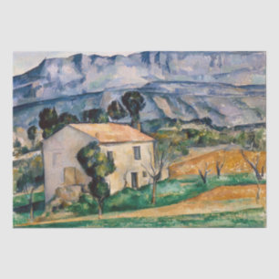 Paul Cezanne - House in Provence Tissue Paper