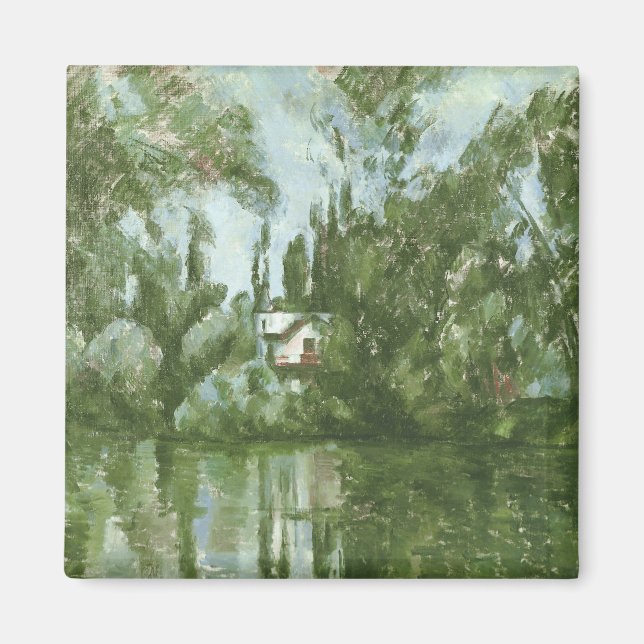 Paul Cezanne | House on the Banks of the Marne, 18 Magnet (Front)