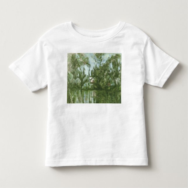 Paul Cezanne | House on the Banks of the Marne, 18 Toddler T-Shirt (Front)