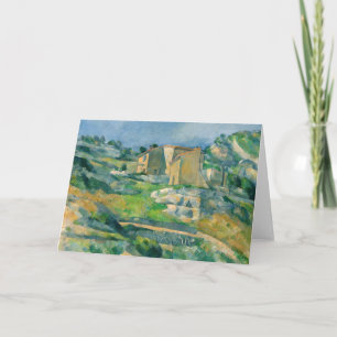 Paul Cezanne - Houses in Provence, Riaux Valley Card