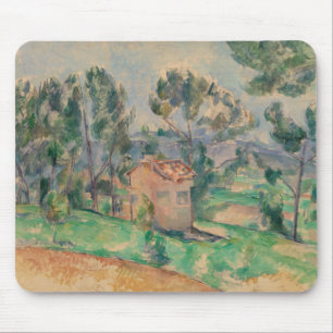 Paul Cezanne - Hunting Cabin in Provence Mouse Pad