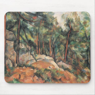 Paul Cezanne - In The Woods Mouse Pad