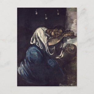 Paul Cezanne La Madeleine, or La Douleur, c.1869 Postcard