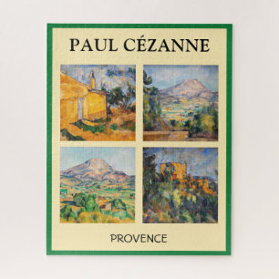 Paul Cezanne - Landscape Masterpieces Selection Jigsaw Puzzle