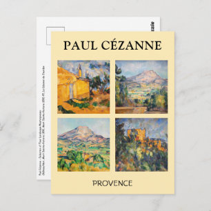 Paul Cezanne - Landscape Masterpieces Selection Postcard