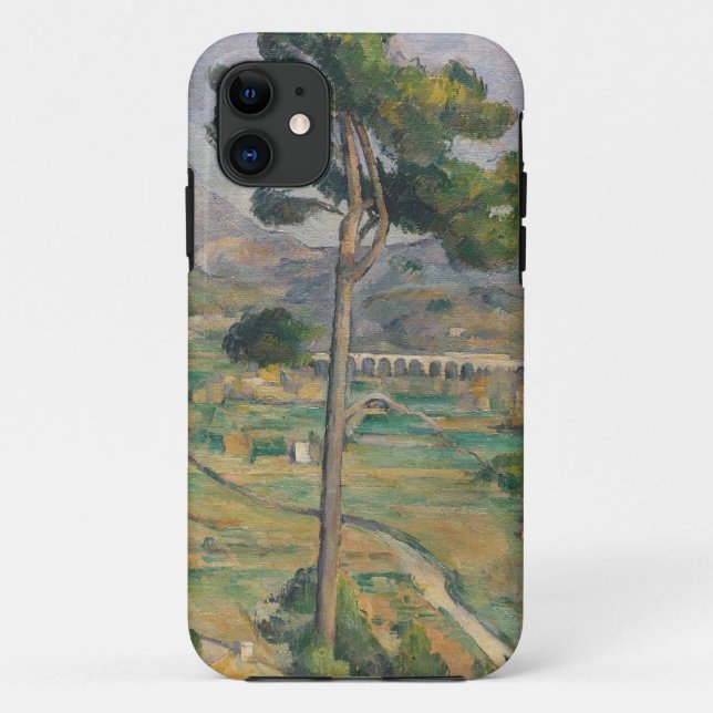 Paul Cezanne | Landscape with viaduct Case-Mate iPhone Case (Back)