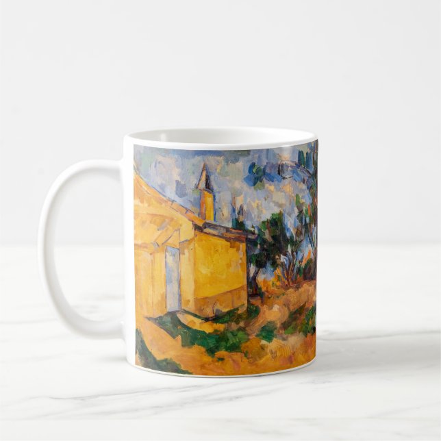 Paul Cezanne - Le Cabanon de Jourdan Coffee Mug (Left)