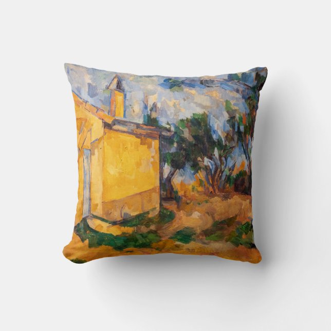 Paul Cezanne - Le Cabanon de Jourdan Cushion (Front)