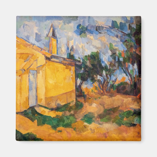 Paul Cezanne - Le Cabanon de Jourdan Magnet (Front)