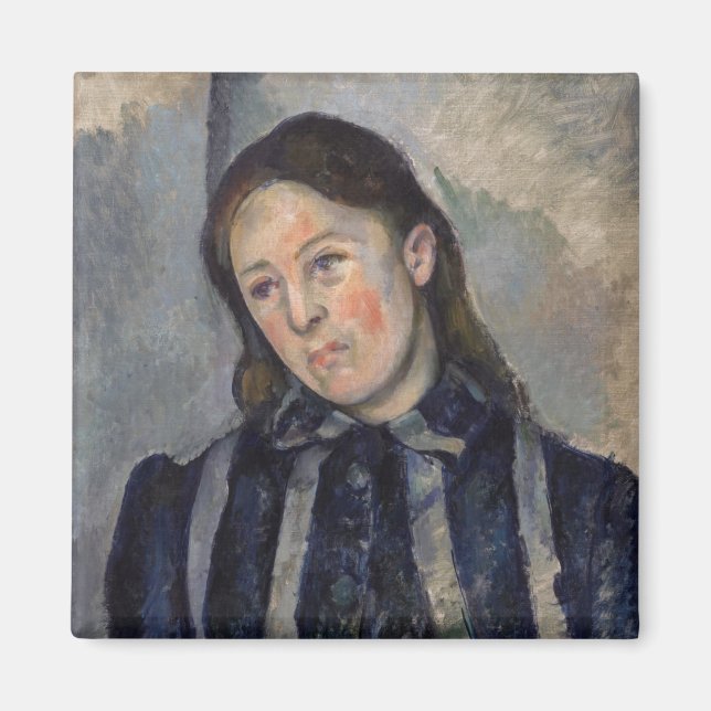 Paul Cezanne - Madame Cezanne with Loosened Hair Magnet (Front)