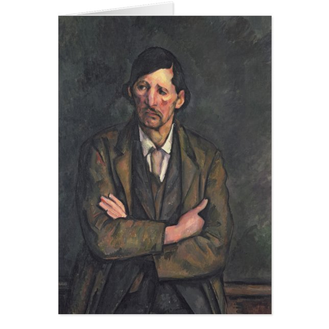 Paul Cezanne | Man with Crossed Arms, c.1899 (Front)