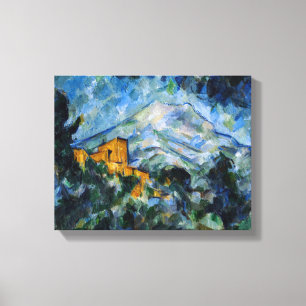 Paul Cezanne - Mont Saint-Victoire & Chateau Noir Canvas Print