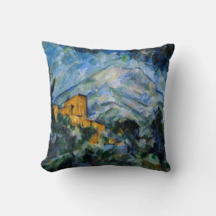Paul Cezanne - Mont Saint-Victoire & Chateau Noir Cushion