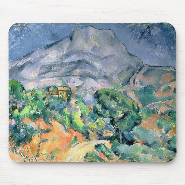 Paul Cezanne | Mont Sainte-Victoire, 1900 Mouse Pad (Front)
