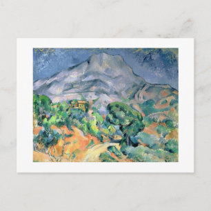Paul Cezanne Mont Sainte-Victoire, 1900 Postcard