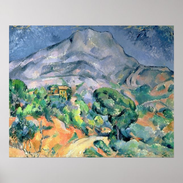 Paul Cezanne | Mont Sainte-Victoire, 1900 Poster (Front)