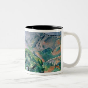 Paul Cezanne   Mont Sainte-Victoire, 1900 Two-Tone Coffee Mug