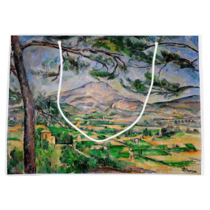 Paul Cezanne - Mont Sainte-Victoire and Large Pine Gift Bag