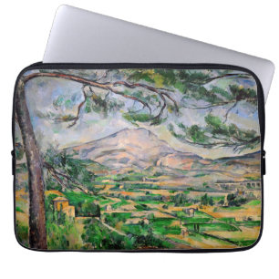 Paul Cezanne - Mont Sainte-Victoire and Large Pine Laptop Sleeve