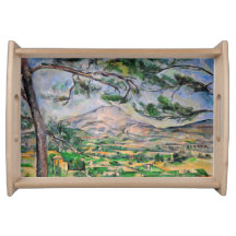 Paul Cezanne - Mont Sainte-Victoire and Large Pine