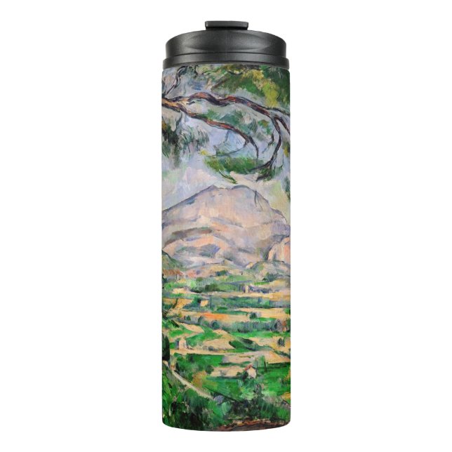 Paul Cezanne - Mont Sainte-Victoire and Large Pine Thermal Tumbler (Front)