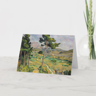 Paul Cezanne - Mont Sainte-Victoire and Viaduct Card