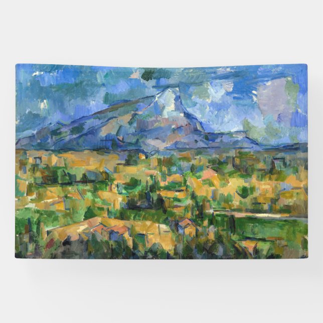 Paul Cezanne - Mont Sainte-Victoire Banner (Horizontal)