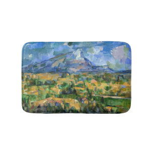 Paul Cezanne - Mont Sainte-Victoire Bath Mat