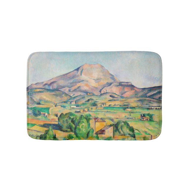 Paul Cezanne - Mont Sainte-Victoire Bath Mat (Front)