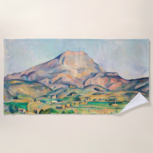 Paul Cezanne - Mont Sainte-Victoire Beach Towel