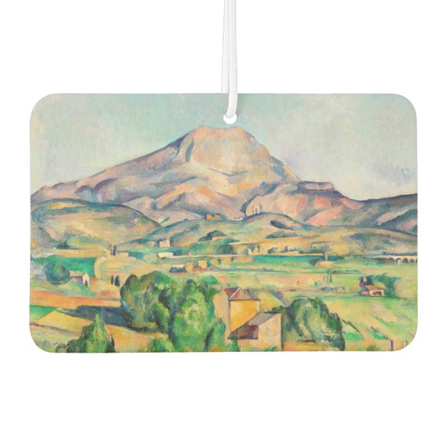 Paul Cezanne - Mont Sainte-Victoire Car Air Freshener (Front)