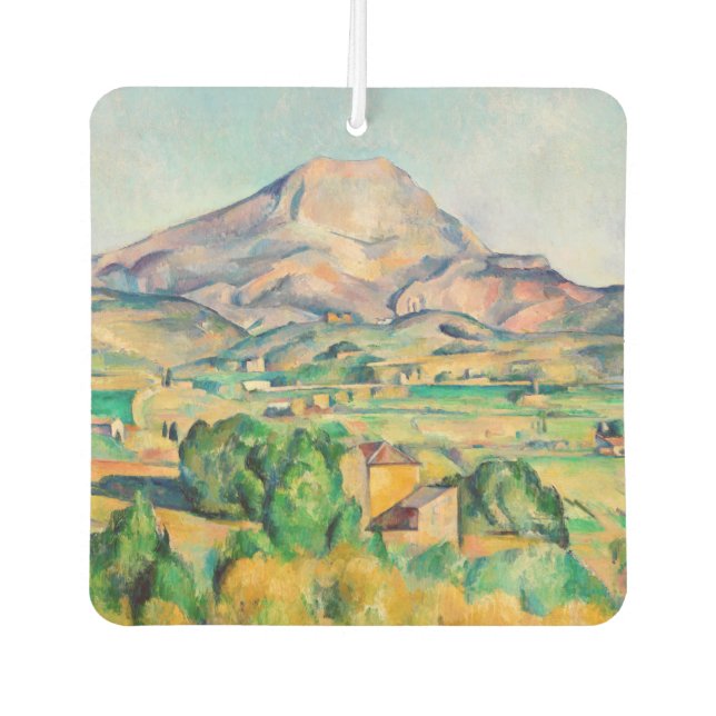 Paul Cezanne - Mont Sainte-Victoire Car Air Freshener (Front)
