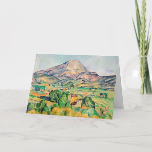 Paul Cezanne - Mont Sainte-Victoire Card (Front)