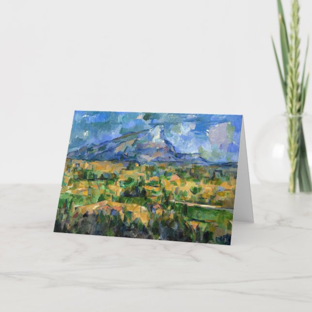 Paul Cezanne - Mont Sainte-Victoire Card (Front)