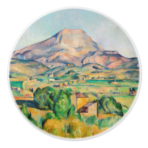 Paul Cezanne - Mont Sainte-Victoire  Ceramic Knob