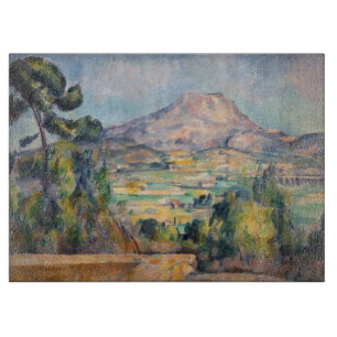 Paul Cezanne - Mont Sainte-Victoire Cutting Board