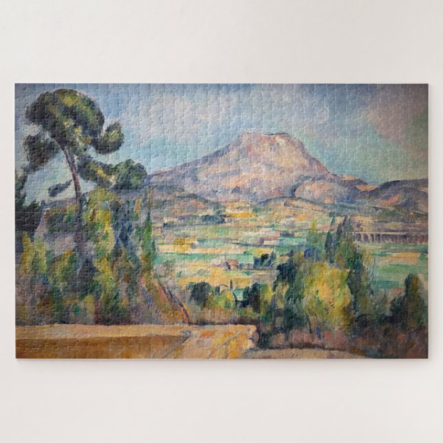 Paul Cezanne - Mont Sainte-Victoire Jigsaw Puzzle (Horizontal)