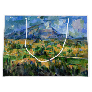 Paul Cezanne - Mont Sainte-Victoire Large Gift Bag