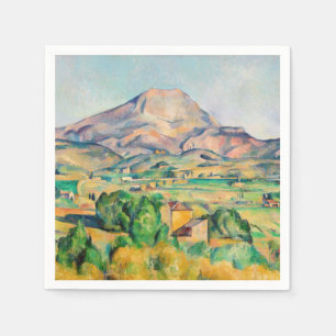 Paul Cezanne - Mont Sainte-Victoire Napkin