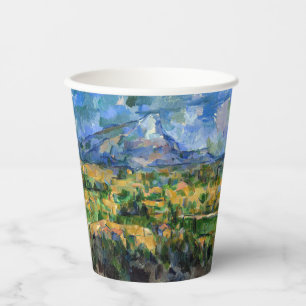 Paul Cezanne - Mont Sainte-Victoire Paper Cups
