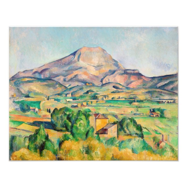 Paul Cezanne - Mont Sainte-Victoire Photo Print (Front)