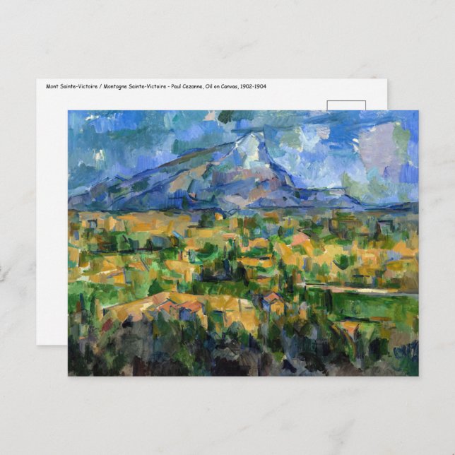 Paul Cezanne - Mont Sainte-Victoire Postcard (Front/Back)