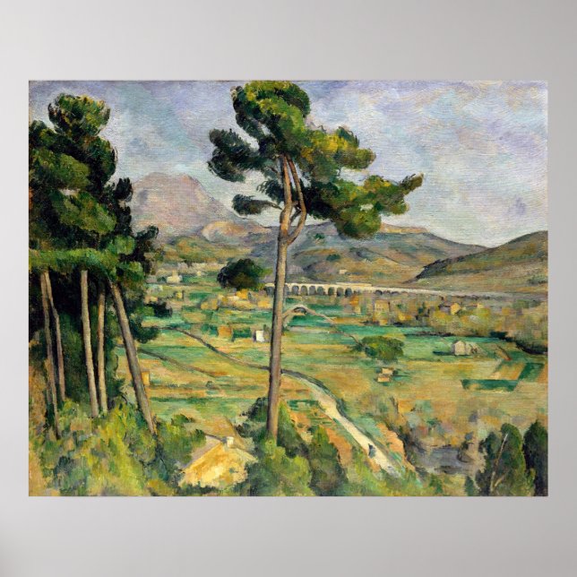 Paul Cezanne Mont Sainte-Victoire Poster (Front)
