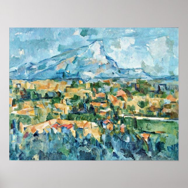 Paul Cezanne - Mont Sainte-Victoire Poster (Front)