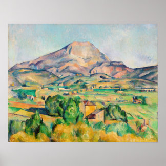 Paul Cezanne - Mont Sainte-Victoire Poster