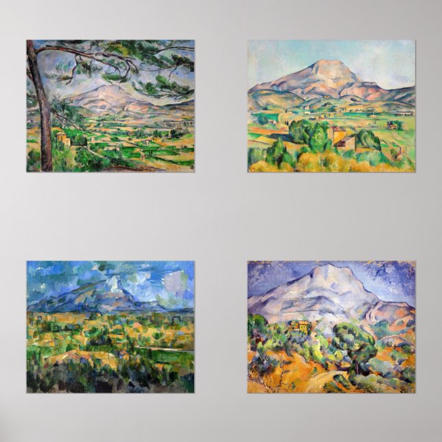 Paul Cezanne  - Mont Sainte-Victoire Selection (Front)