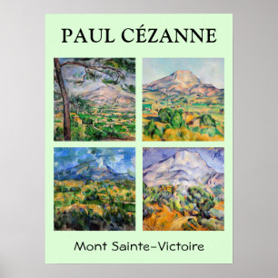 Paul Cezanne  - Mont Sainte-Victoire Selection Poster