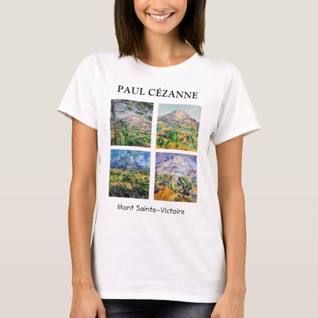 Paul Cezanne  - Mont Sainte-Victoire Selection T-Shirt (Front)